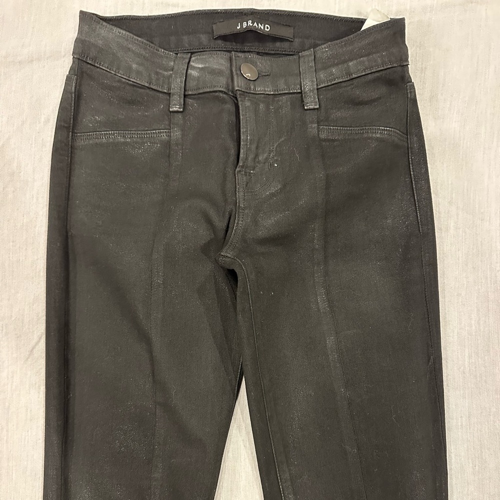 J Brand Coat Steal “Vera” Slim Jeans